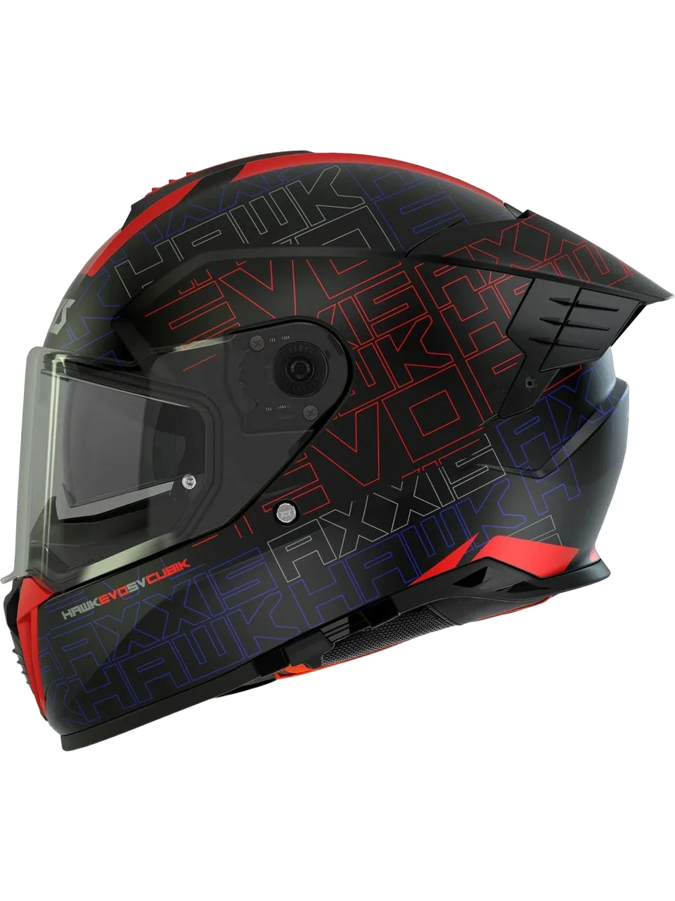 AXXIS HAWK SV EVO CUBIK C4 MATT FLUOR ORANGE