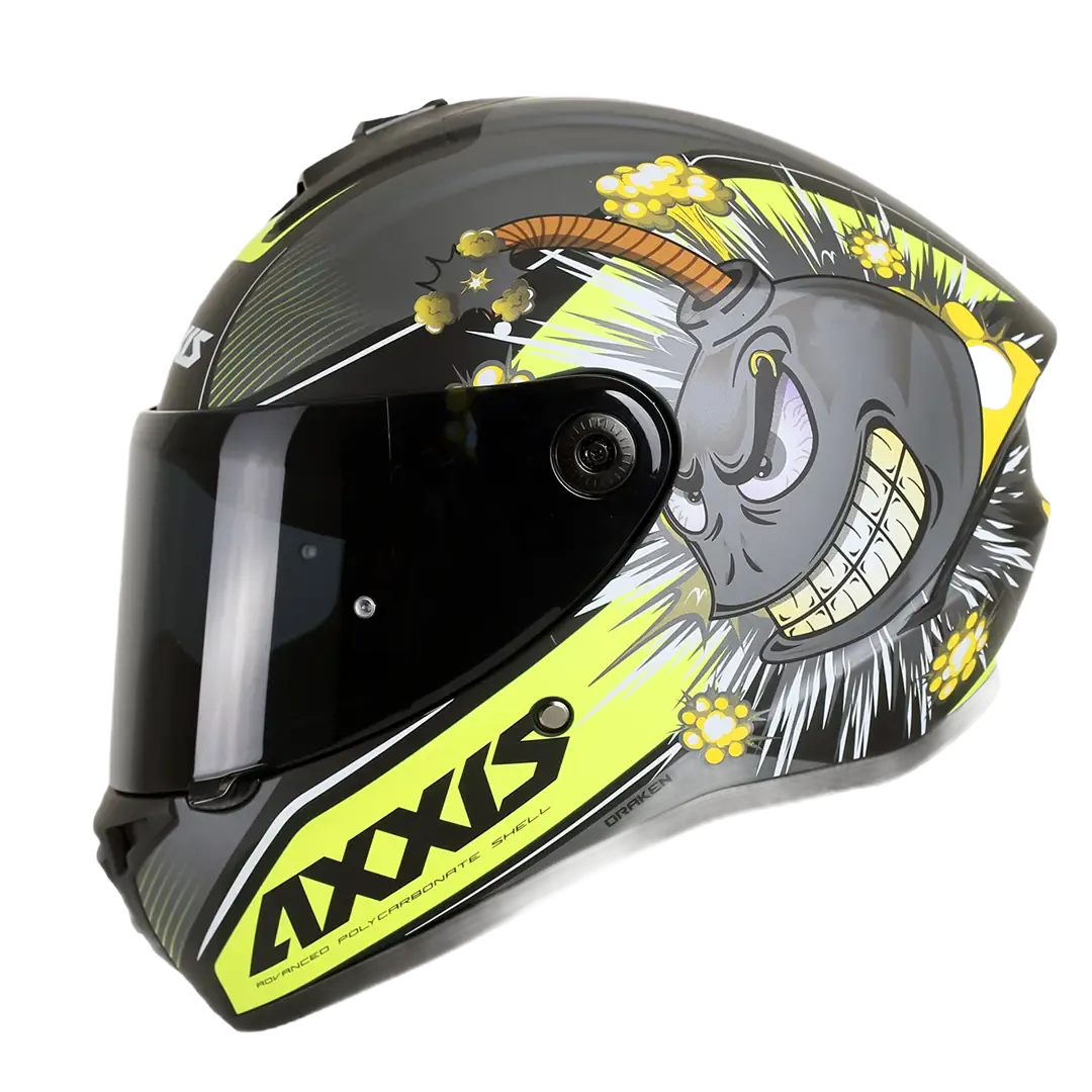 AXXIS DRAKEN S BOMBS A2 MAT GRAY