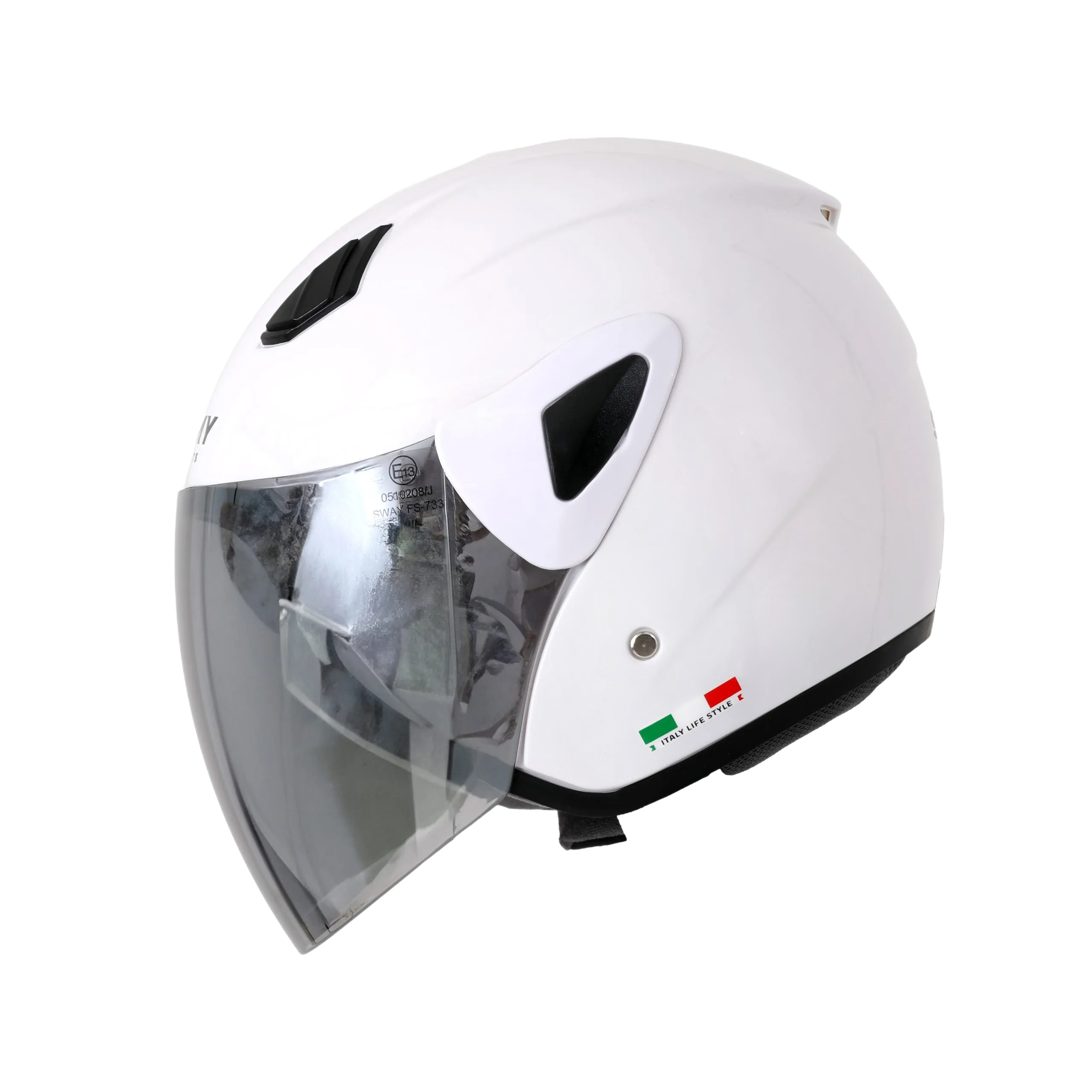 SWAY SW 700 White Yarım Kask
