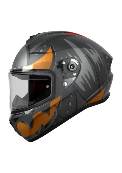 AXXIS DRAKEN S PUMPKIN B4 MATT FLUO ORANGE