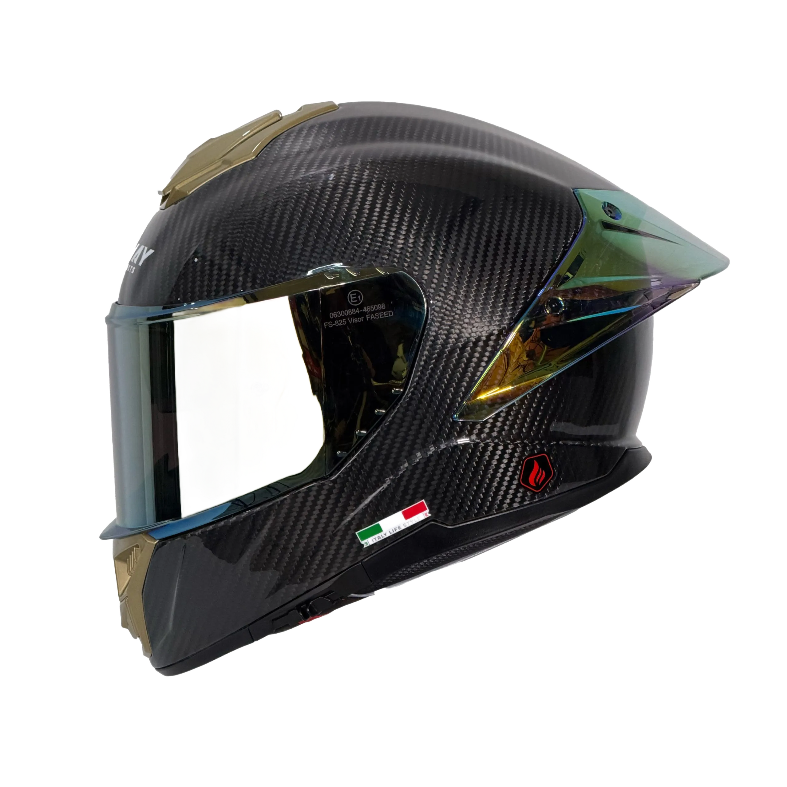 SWAY SW 861 CARBON GOLDEN Full Face