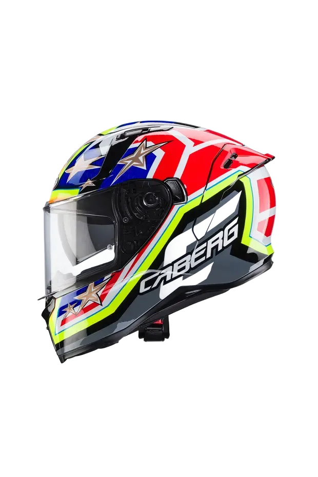 CABERG AVALON X TRACK BLK-YEL FLU-RED FLU - BLU