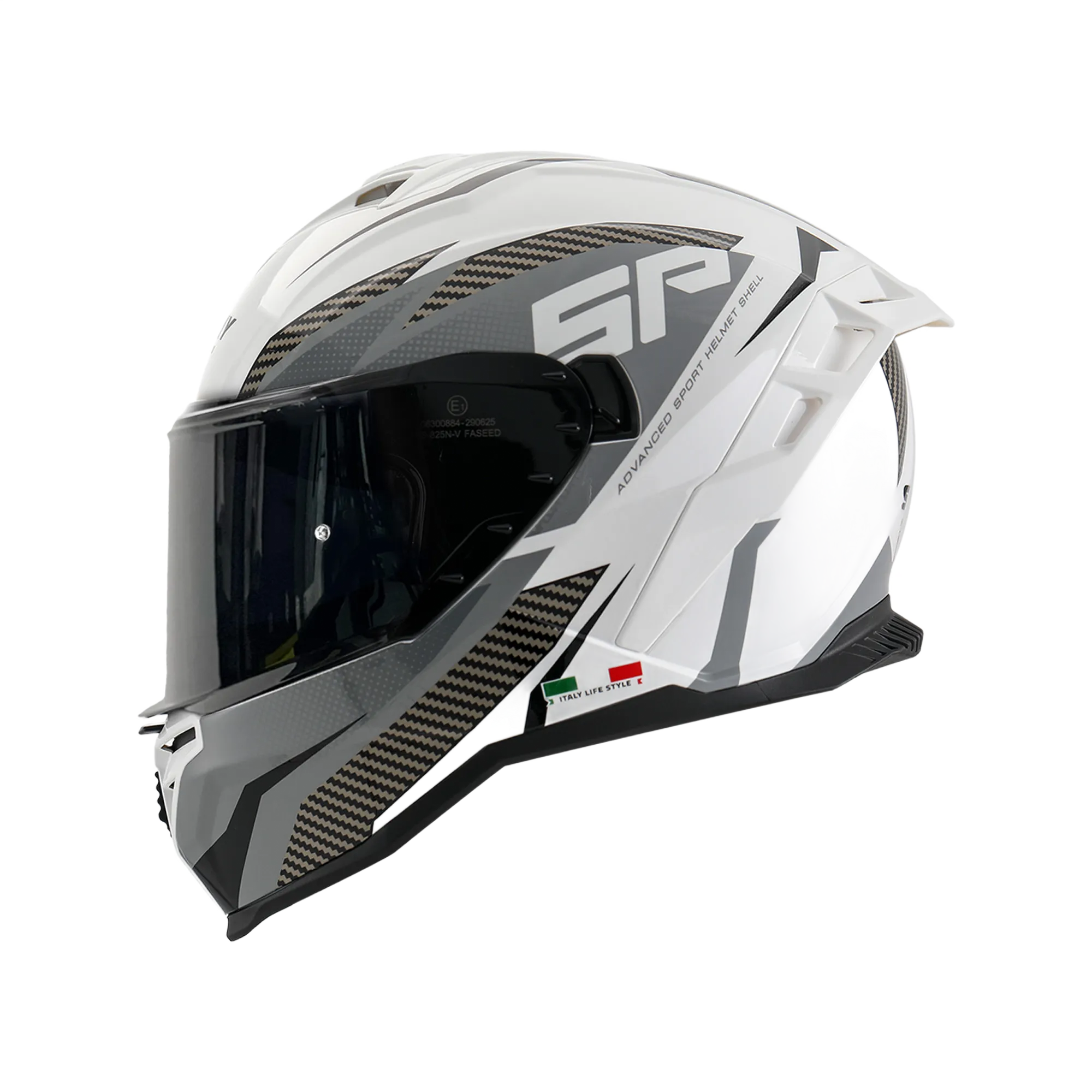 SWAY SW 867 POWER White Black Grey Full Face