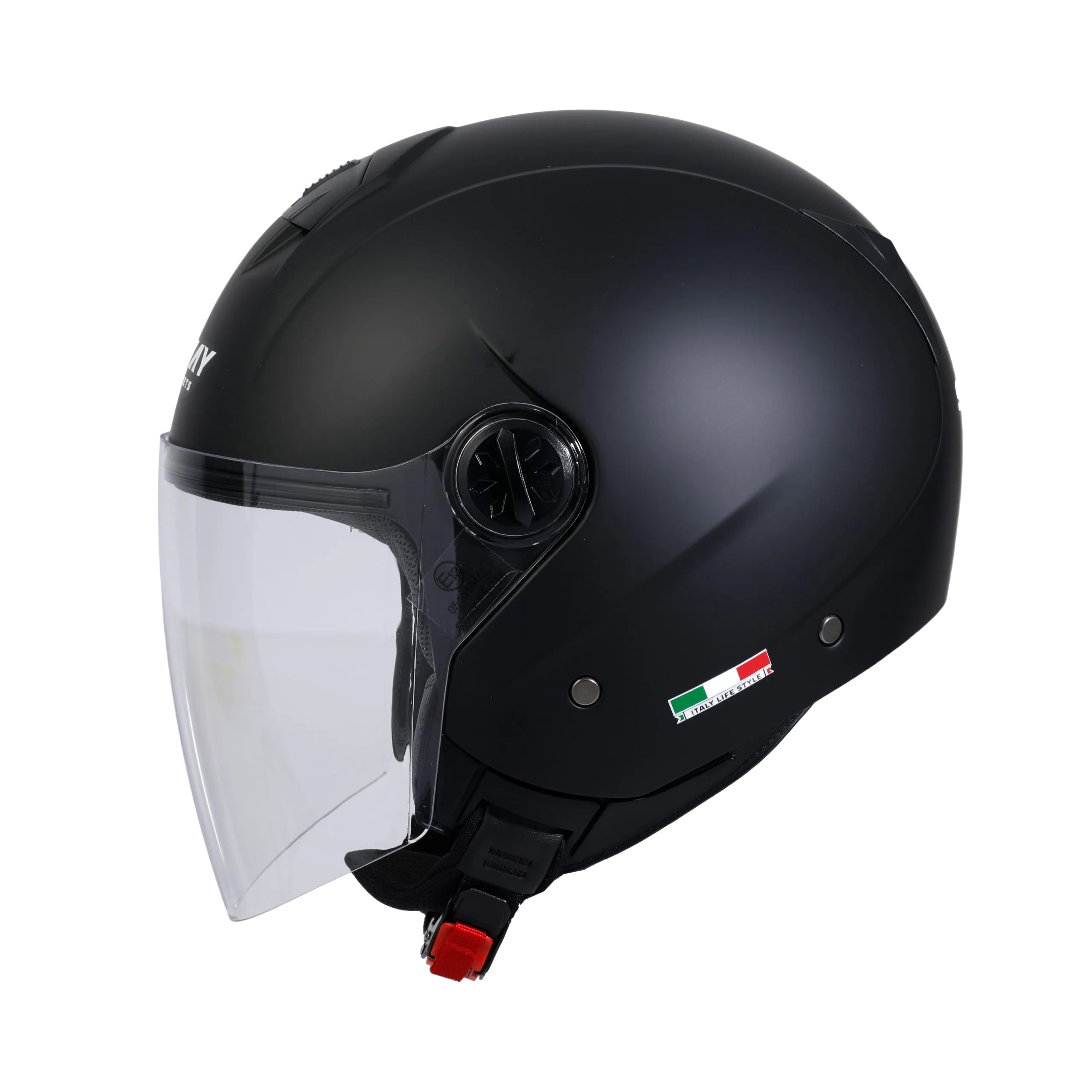 SWAY SW 715 Matt Black Yarım Kask