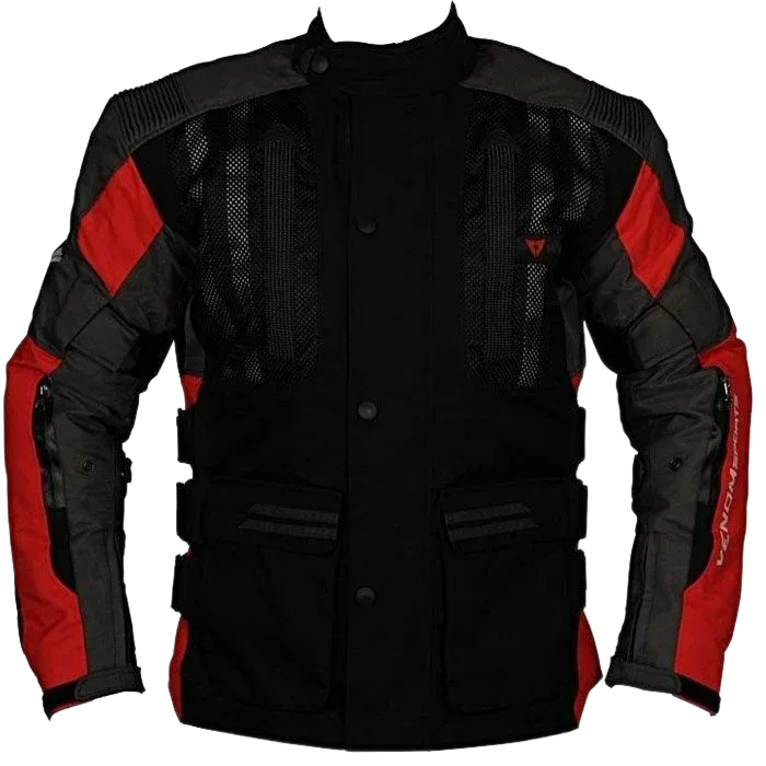 VENOM CEKET LADY TOUREX TOURING KIRMIZI