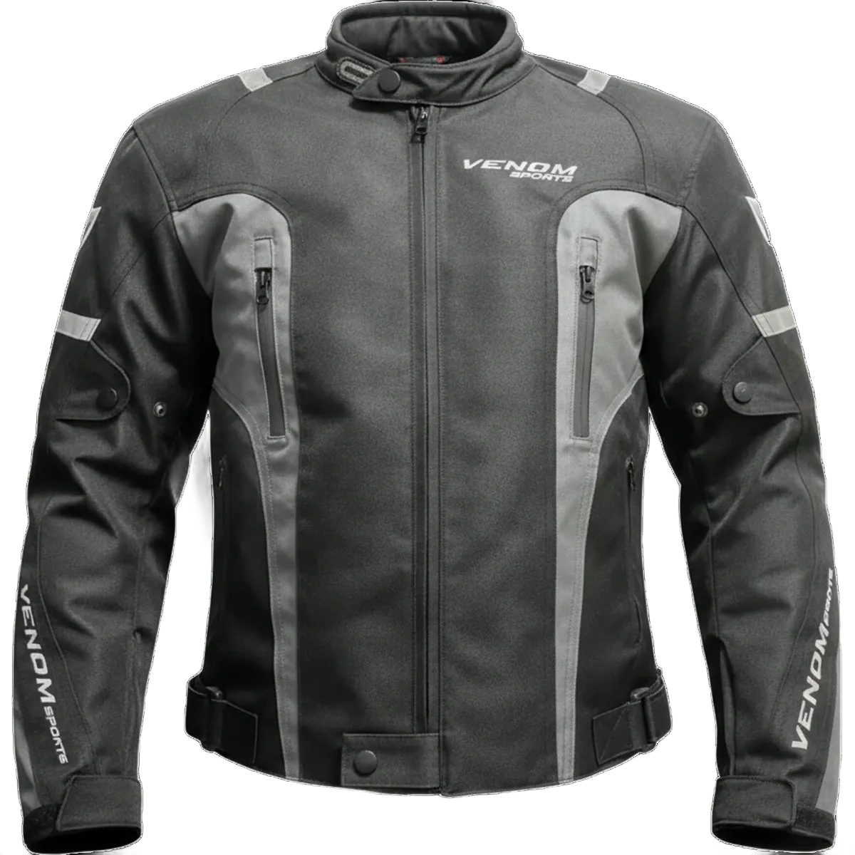 VENOM CEKET AIR RACING 4 MEVSİM SİYAH/GRİ