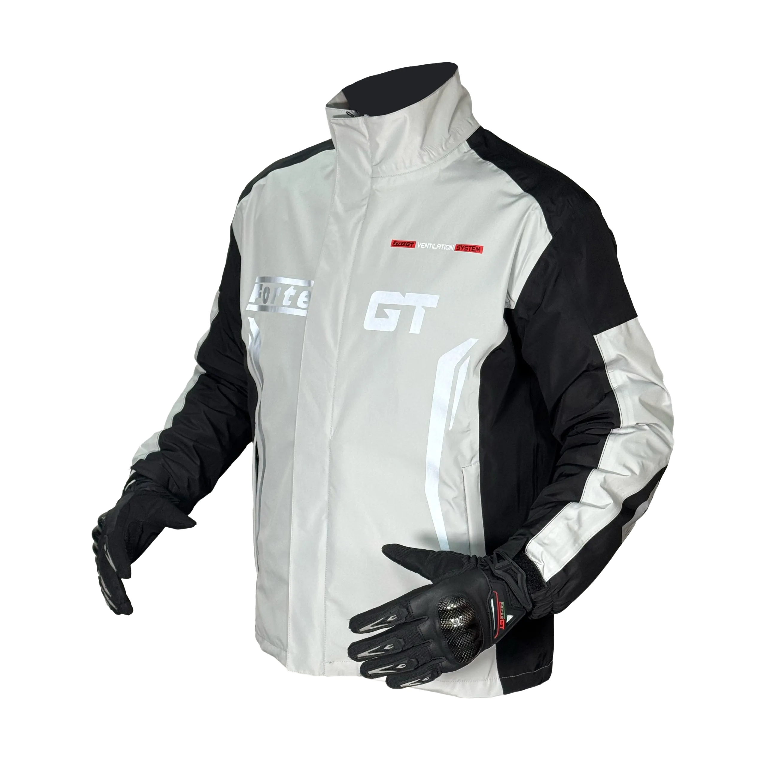 FORTE GT 2001140 Taş Beyaz Yağmurluk Takım